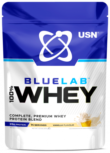 USN BlueLab 100% Whey Premium Protein, Блюлаб 100% Вей Премиум Протеин, 476 грамм