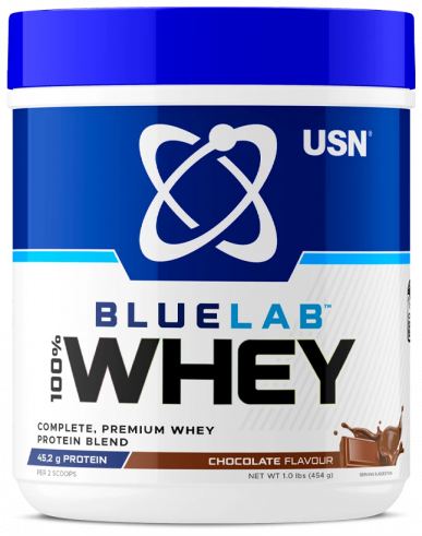 USN BlueLab 100% Whey Premium Protein, Блюлаб 100% Вей Премиум Протеин, 454 грамм